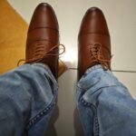 Premium Genuine Leather Oxfords - Cap Toe Design photo review