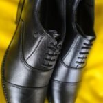 Premium Genuine Leather Oxfords - Cap Toe with Metallic Tag photo review